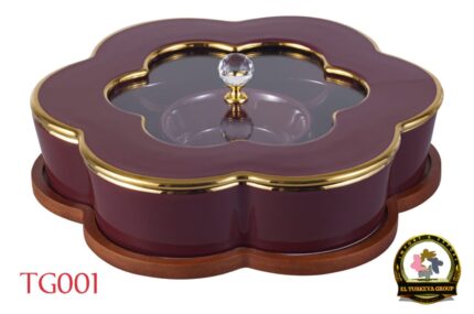 مقسمة على حامل خشب دوار *6ط